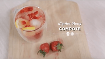 Lychee Berry Compote